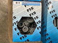 Fisprofi partij houtdraadbouten, slotbouten en diversen (62x) - afbeelding 5 van  24