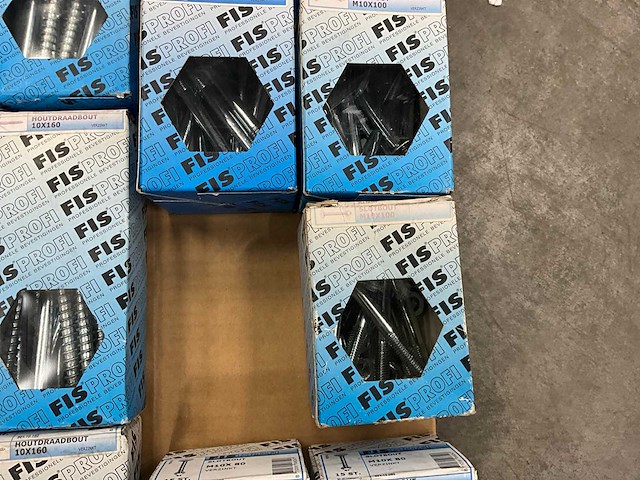 Fisprofi partij houtdraadbouten, slotbouten en diversen (62x) - afbeelding 15 van  24