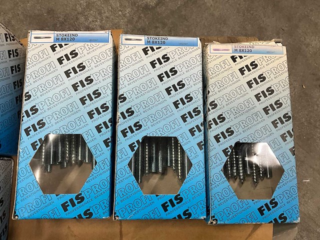 Fisprofi partij houtdraadbouten, slotbouten en diversen (62x) - afbeelding 17 van  24