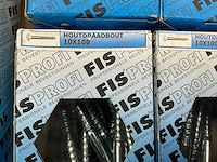 Fisprofi partij houtdraadbouten, slotbouten en diversen (62x) - afbeelding 20 van  24