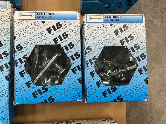 Fisprofi partij houtdraadbouten, slotbouten en diversen (62x) - afbeelding 21 van  24
