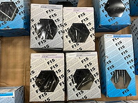 Fisprofi partij houtdraadbouten, slotbouten en stokeinden (80x) - afbeelding 5 van  20