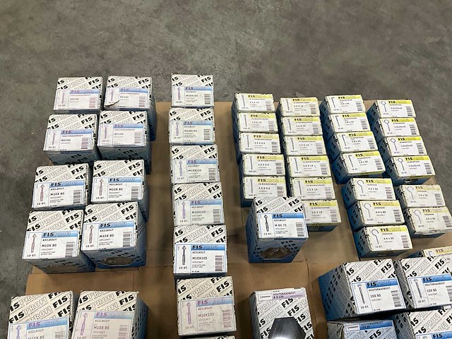 Fisprofi partij houtdraadbouten, slotbouten en stokeinden (80x) - afbeelding 7 van  20