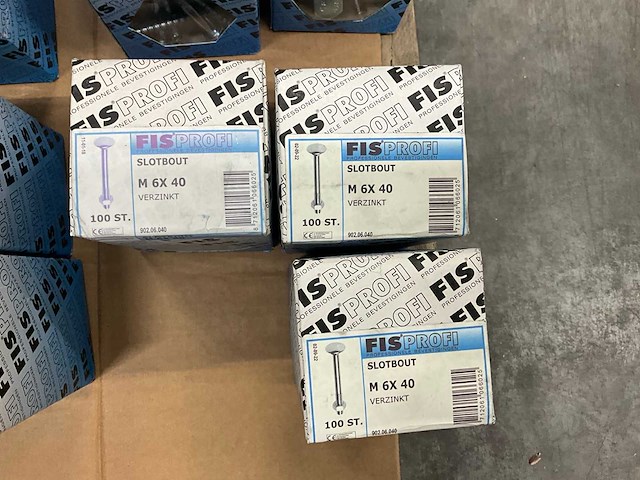 Fisprofi partij houtdraadbouten, slotbouten en stokeinden (91x) - afbeelding 9 van  22