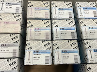 Fisprofi partij houtdraadbouten, slotbouten en stokeinden (91x) - afbeelding 20 van  22