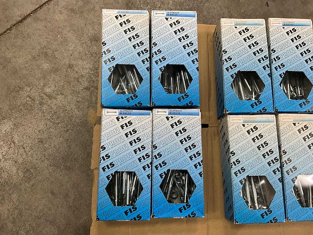 Fisprofi partij isolatieschroeven, slotbouten, keilbouten en overige (60x) - afbeelding 19 van  22