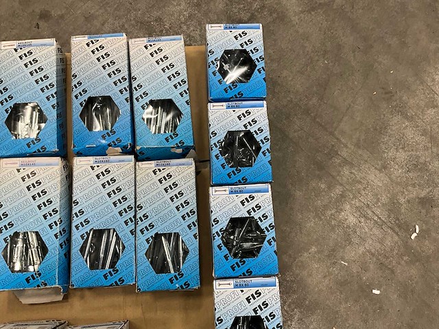 Fisprofi partij isolatieschroeven, slotbouten, keilbouten en overige (60x) - afbeelding 22 van  22