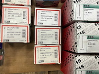 Fisprofi partij oa rvs moeren, sluitringen, houtdraadbouten en diversen (135x) - afbeelding 25 van  36