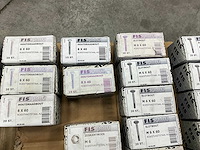 Fisprofi partij oa rvs moeren, sluitringen, houtdraadbouten en diversen (135x) - afbeelding 35 van  36