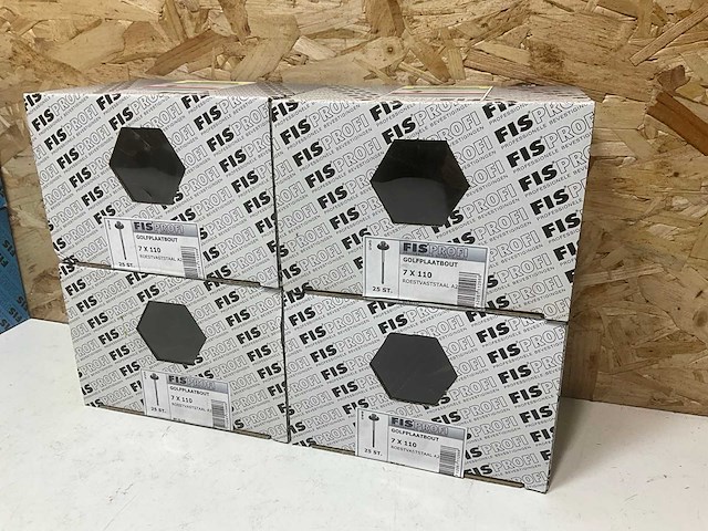 Fisprofi rvs golfplaatbout 7x110 (100x) - afbeelding 2 van  5