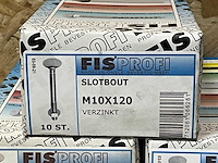 Fisprofi slotbouten m8x120 en m10x120 (110x) - afbeelding 3 van  5