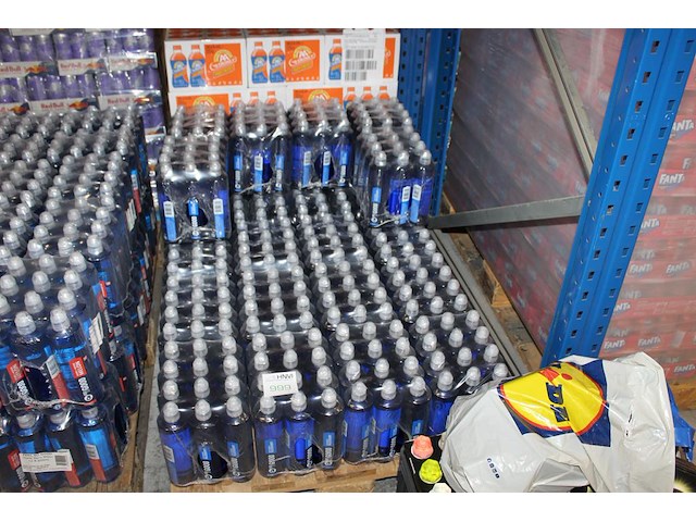 Fitdrink feel so good blueberry 600 ml. 24 packs a 12 flessen. totaal 288 flessen. tht 8-26. bod is inclusi... - afbeelding 1 van  2