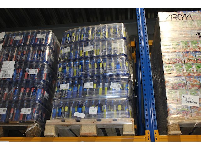 Fitdrink feel so good happy lemon 600 ml. 90 packs a 12 flessen. totaal 1080 flessen. tht 8-26. bod is incl... - afbeelding 1 van  2