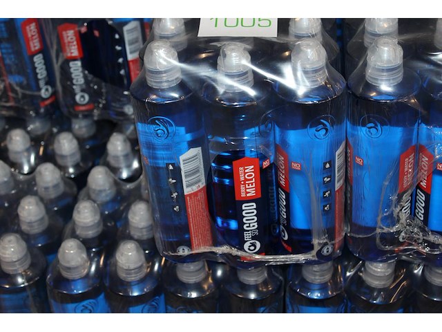 Fitdrink feel so good meloen 600 ml. 34 packs a 12 flessen. totaal 408 flessen. tht 8-26. bod is inclusief ... - afbeelding 3 van  3