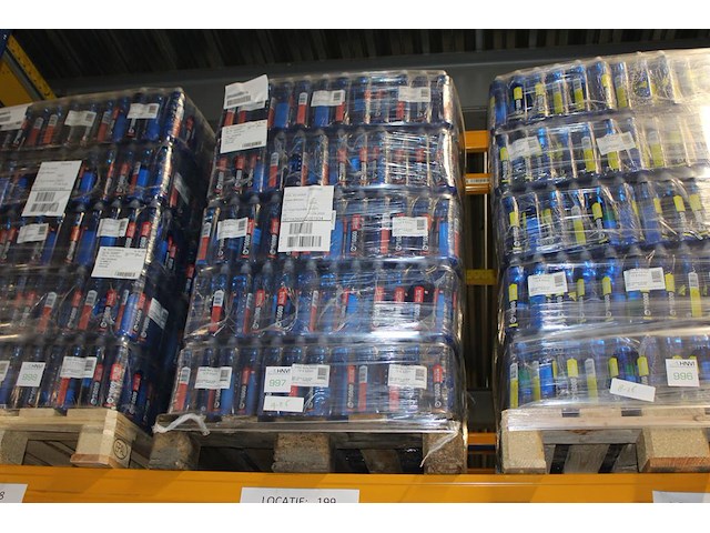 Fitdrink feel so good water berry lemon 600 ml. 90 packs a 12 flessen. totaal 1080 flessen. tht 8-26. bod i... - afbeelding 1 van  2