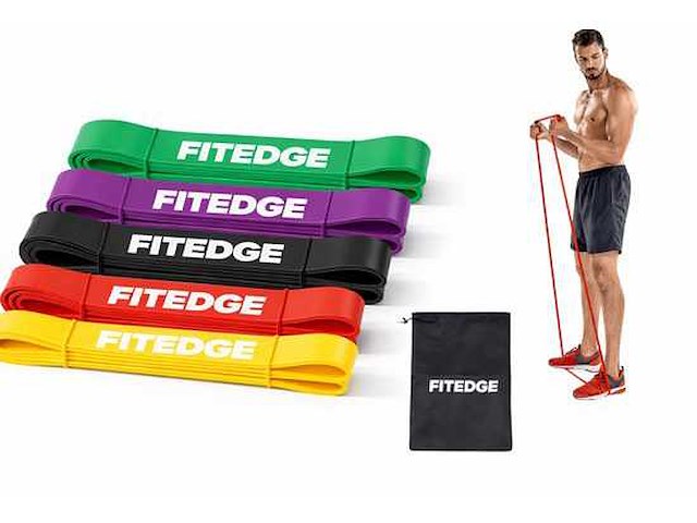 Fitedge weerstandsbanden set van 5 (20x) - afbeelding 11 van  13