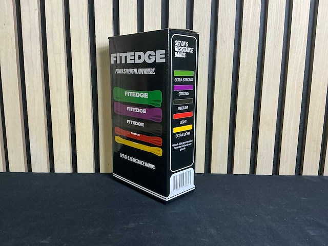 Fitedge weerstandsbanden set van 5 (20x) - afbeelding 10 van  13