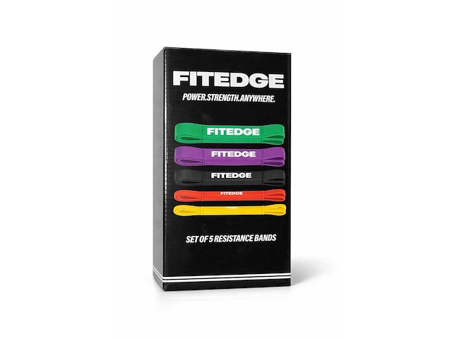 Fitedge weerstandsbanden set van 5 (20x) - afbeelding 2 van  13