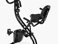 Fitness apparaat easy bike pro, zwart/blauw - afbeelding 1 van  2