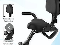 Fitness apparaat easy bike pro, zwart/blauw - afbeelding 2 van  2