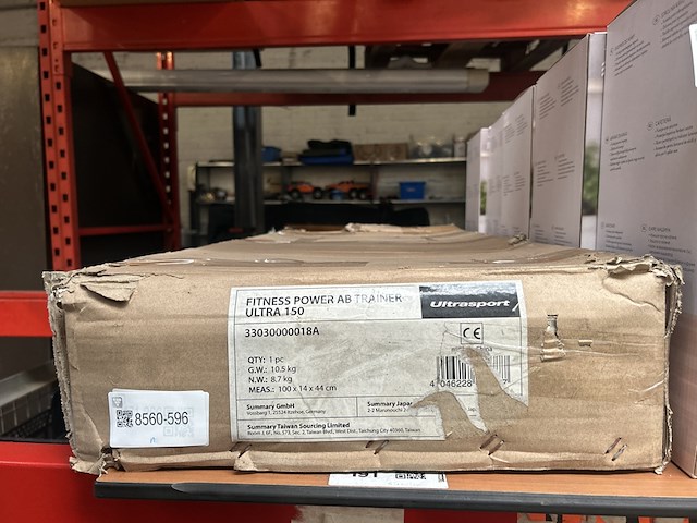 Fitness buiktrainer ultrasport, 33030000018a - afbeelding 2 van  4