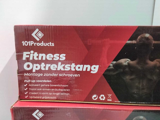 Fitness optrekstang van 101 products (3x) - afbeelding 2 van  4
