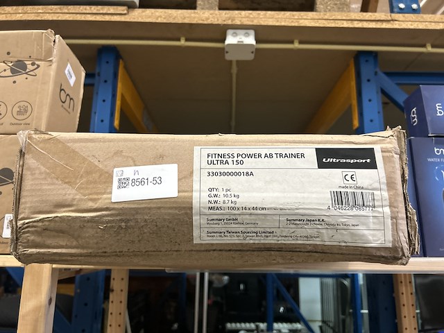 Fitness power ab trainer ultrasport, ultra 150 - afbeelding 2 van  4