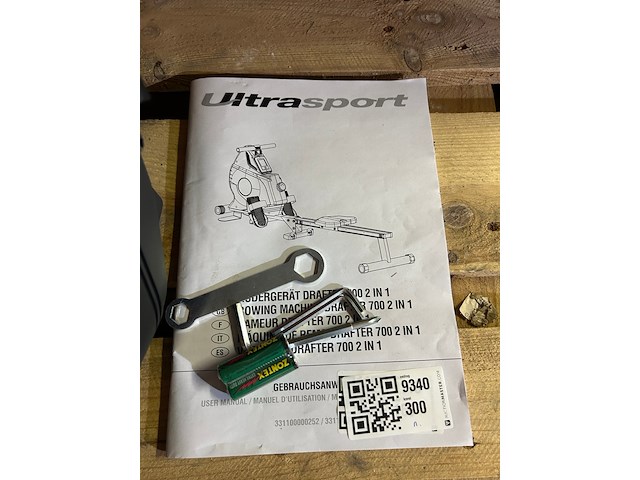 Fitness roeiapparaat, ultrasport, drafter 700 - afbeelding 7 van  9