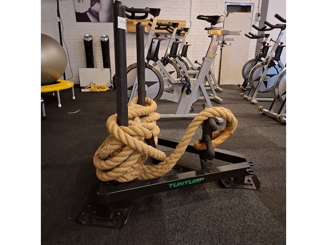 Fitness slee met touw tunturi - afbeelding 1 van  6