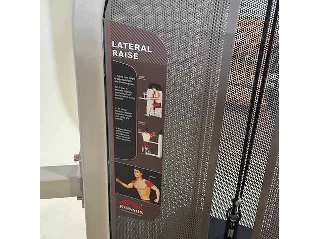 Fitnessapparaat, johnson, lateral raise - afbeelding 4 van  9