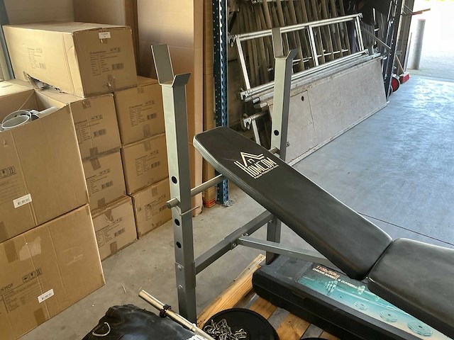 Fitnessbank / bokszak / barbell - afbeelding 4 van  5