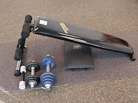 Fitnessbankje met enkele halters kettler - afbeelding 2 van  2