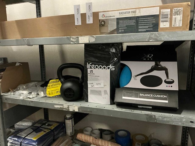 Fitnessbenodigdheden (9x) - afbeelding 1 van  6