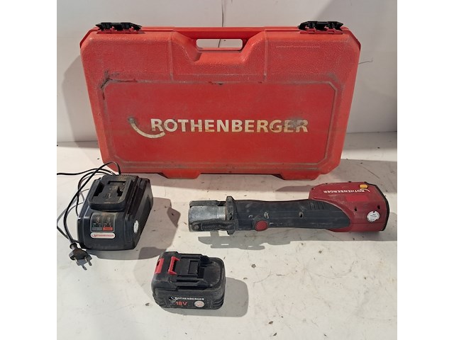 Fittingpersmachine rothenberger, romax 3000, bouwjaar 2012 - afbeelding 1 van  13
