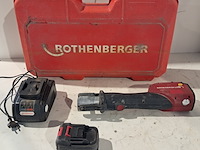 Fittingpersmachine rothenberger, romax 3000, bouwjaar 2012