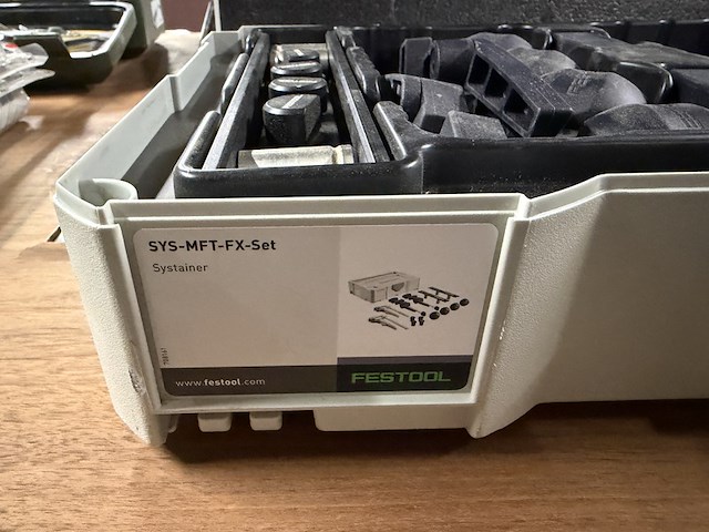Fixing set in systainer festool, sys-mft-fx-set - afbeelding 4 van  6