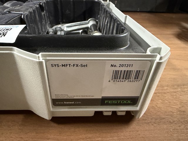 Fixing set in systainer festool, sys-mft-fx-set - afbeelding 5 van  6