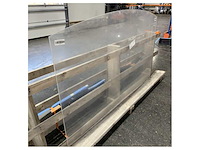 Fjord 40 open plexiglass boat windshield 2130 x 1280 x 10 mm - tbf2003 - afbeelding 4 van  7