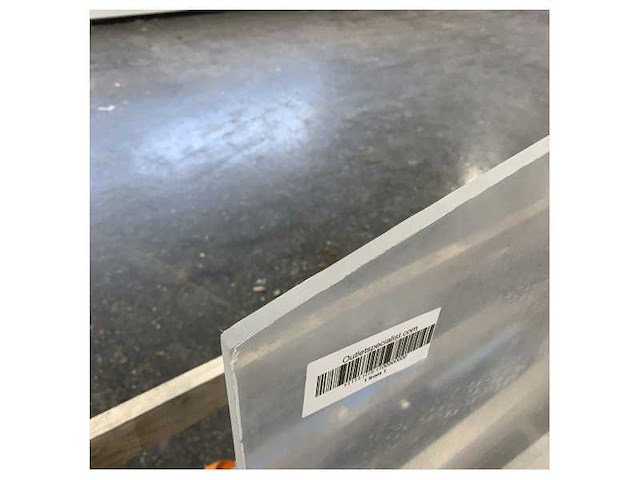 Fjord 40 open plexiglass boat windshield 2130 x 1280 x 10 mm - tbf2003 - afbeelding 5 van  7