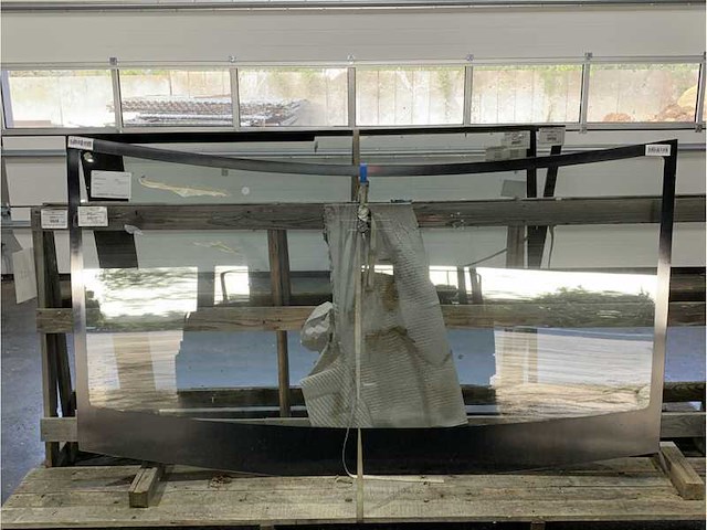 Fjord 44 coupe original glass front windscreen black - tbf0548 - afbeelding 2 van  5