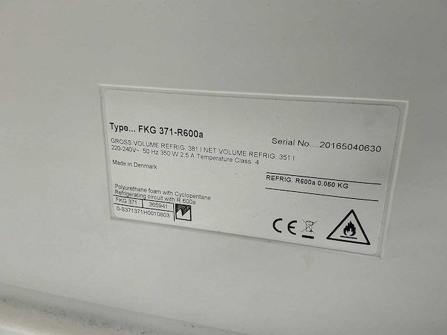 Fkg 371-r600a - koelkast - afbeelding 5 van  5