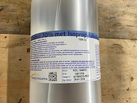 Flacon á 1ltr added pharma alcohol 70% - afbeelding 2 van  2