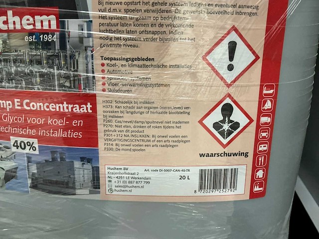 Flacon huchem axti temp e concentraat à 20liter (12x) - afbeelding 6 van  7
