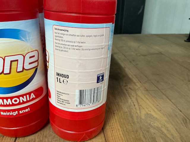 Flacon zone amonia à 1liter (43x) - afbeelding 3 van  4