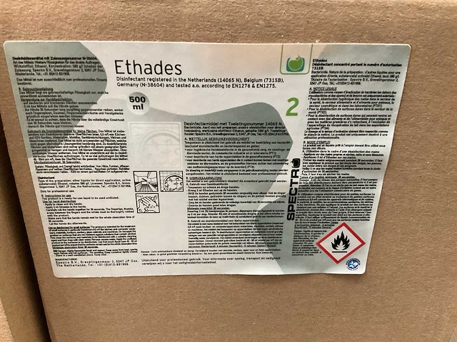 Flacons ethades (216x) - afbeelding 2 van  3