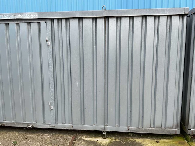 Fladafi opslagcontainer inclusief stellingen - afbeelding 2 van  8