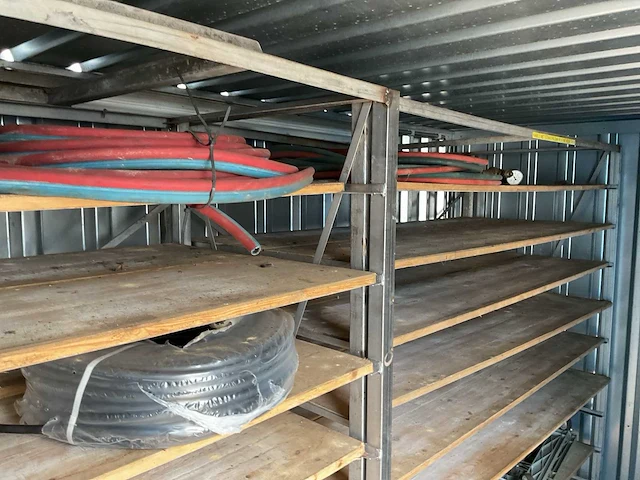 Fladafi opslagcontainer inclusief stellingen - afbeelding 8 van  8