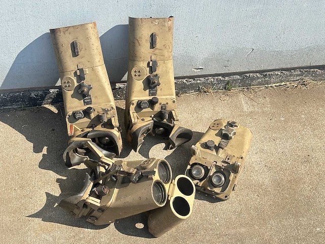 Flak-verrekijker wo ii (4x) - afbeelding 1 van  3