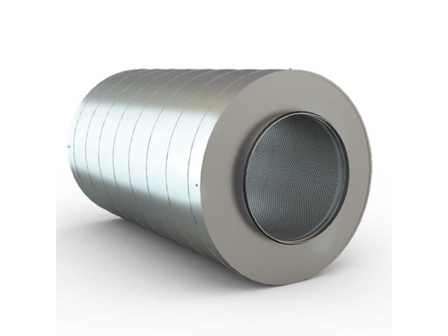 Fläktgroup bder-61-050-090 ronde geluidsdemper - afbeelding 1 van  4