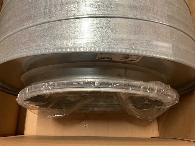 Fläktgroup bder-61-050-090 ronde geluidsdemper - afbeelding 3 van  4